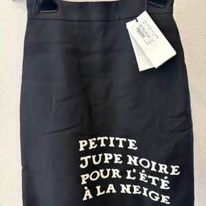 Gucci Black Pencil Skirt NWT!